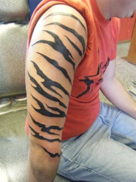 Tom's Tiger tattoo Tiger print tattoos, Tiger tattoo