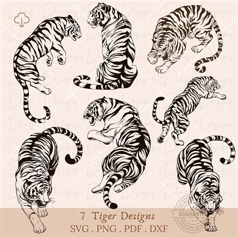 Download Tiger Bundle For Cricut