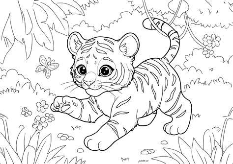 Tiger Color Pages