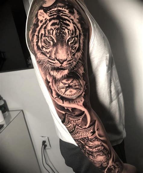Tiger Tattoo On Arm