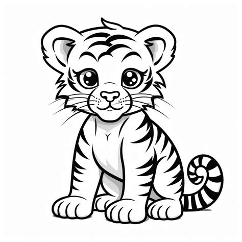 Tiger Tegninger Til Print