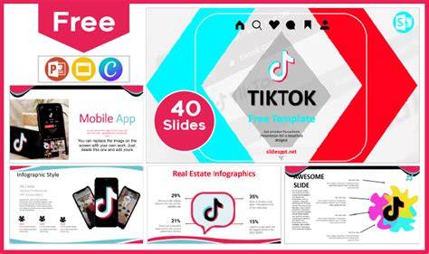 Tik Tok Google Slides Template - Great Research