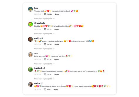 TikTok Comments