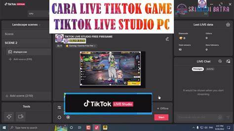 PCでのTikTokゲーム配信セットアップ