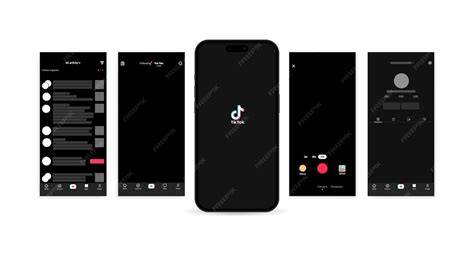 スマートフォンに表示されたTikTokアプリ