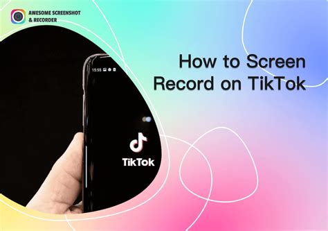 TikTok recording