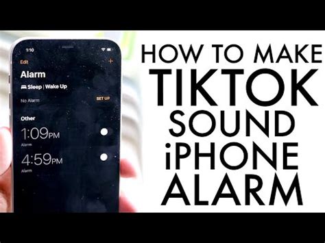 Tiktok sound as alarm Android