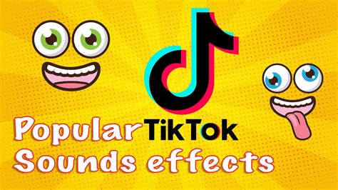 Tiktok sound effects