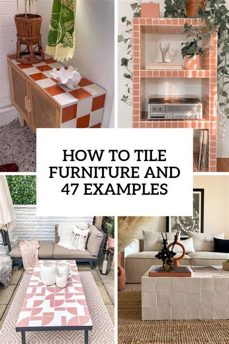 Tile Furniture - SCIENCE EDUCATION