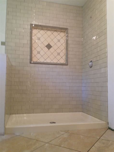 Shower Wall Inserts Shower Wall Niche Inserts Bathroom shower tile, Bathroom