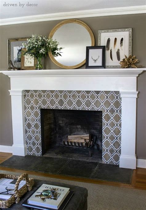 Tile Mantel