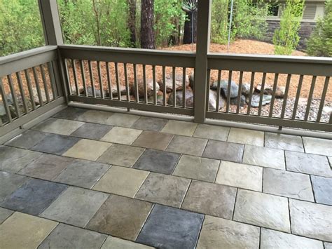 Tile Over Wood Deck