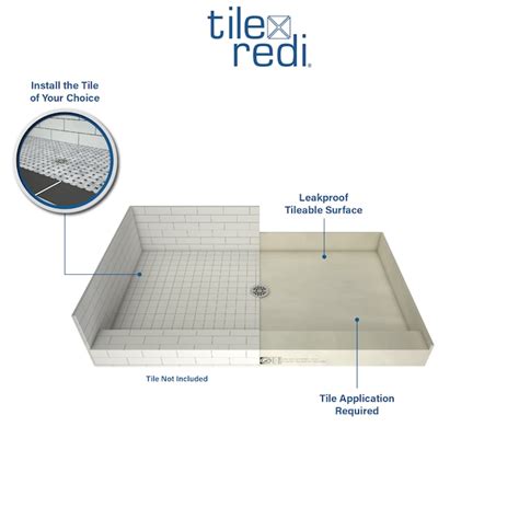 Tile Shower Base