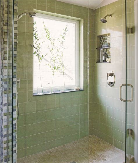 Tile Shower With Window