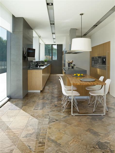 40+ Outstanding Kitchen Flooring Ideas In 2020 [Designs & Inspirations] Kitchen tile, Kitchen