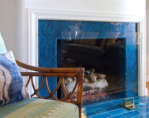 Tiled Fireplaces Images