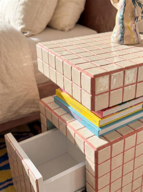 Tiled Nightstand