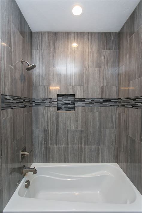 Tiled Tub Shower