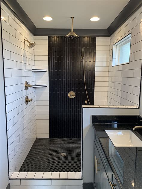 Barenz Builders, custom home builder, WI, Wisconsin Shower tile, Bathroom remodel master