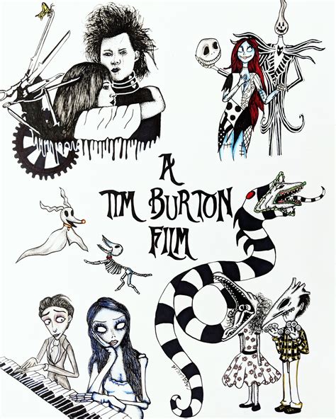 Tim Burton Tattoo Characters Best Tattoo Ideas Gallery