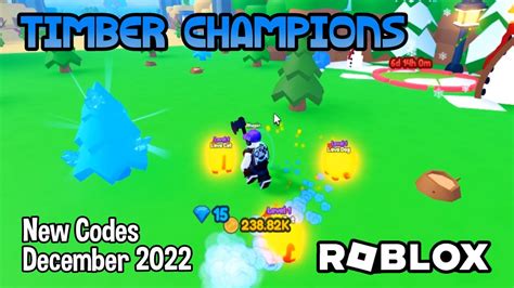 Timber Codes Roblox December 2022, What are the Latest Codes 
