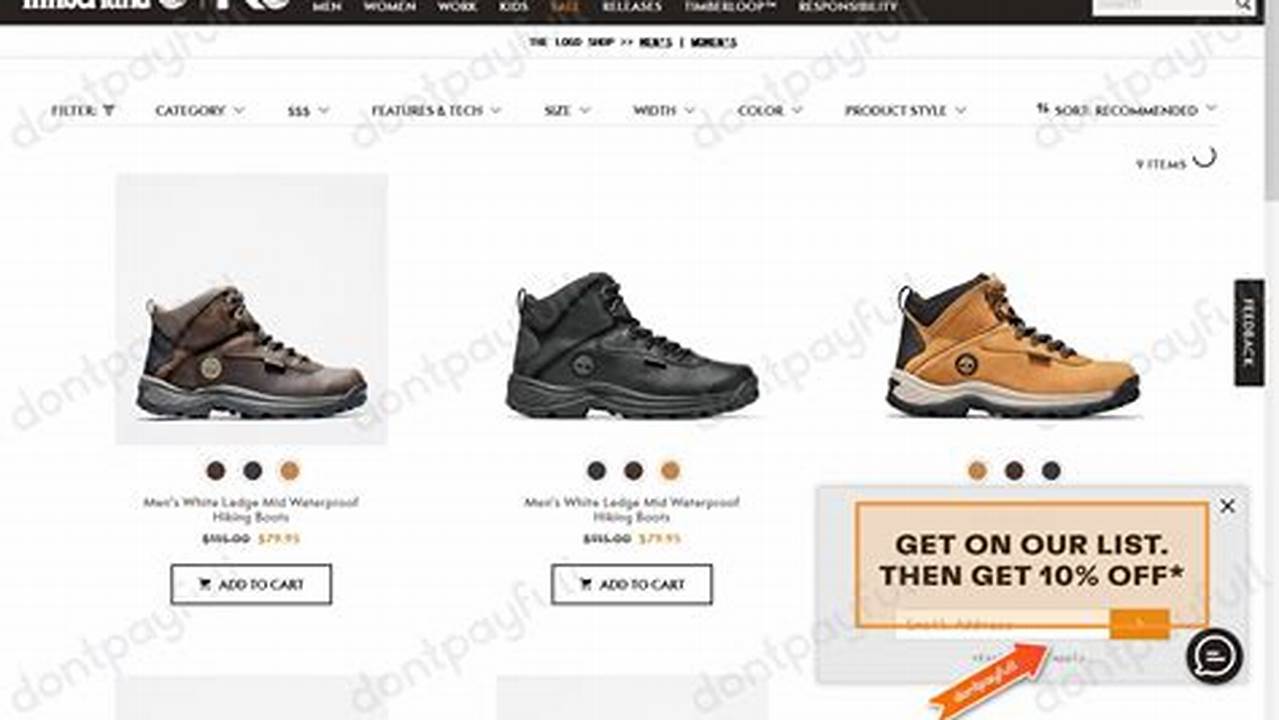 Timberland Promo Code 2024