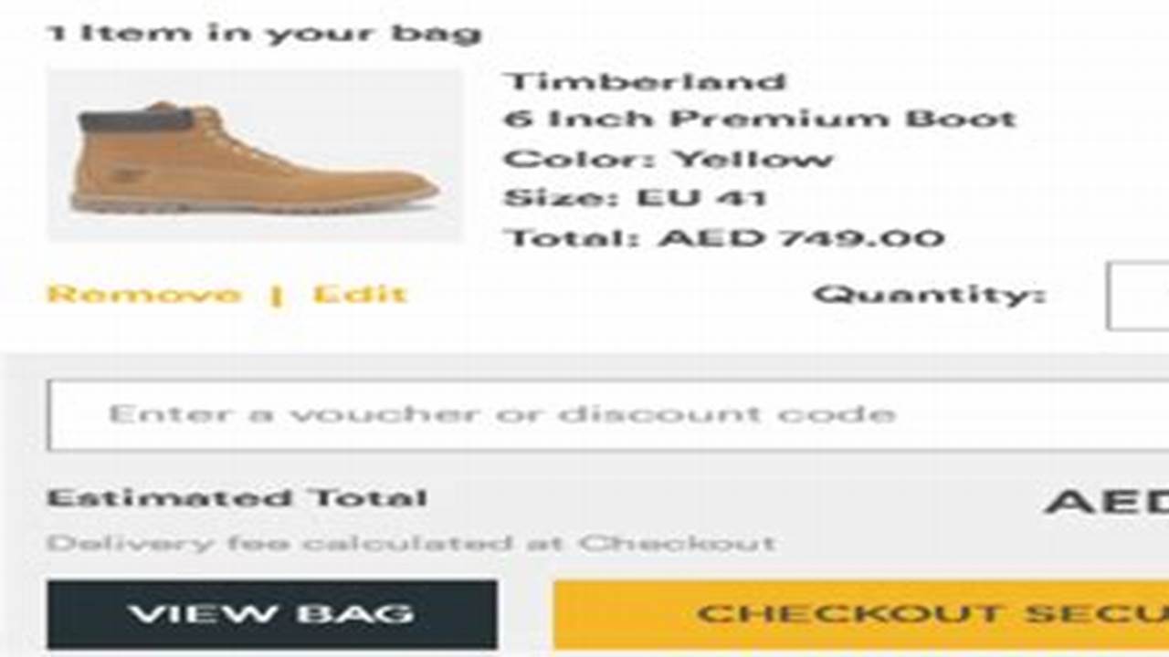 Timberland Promo Code 2025