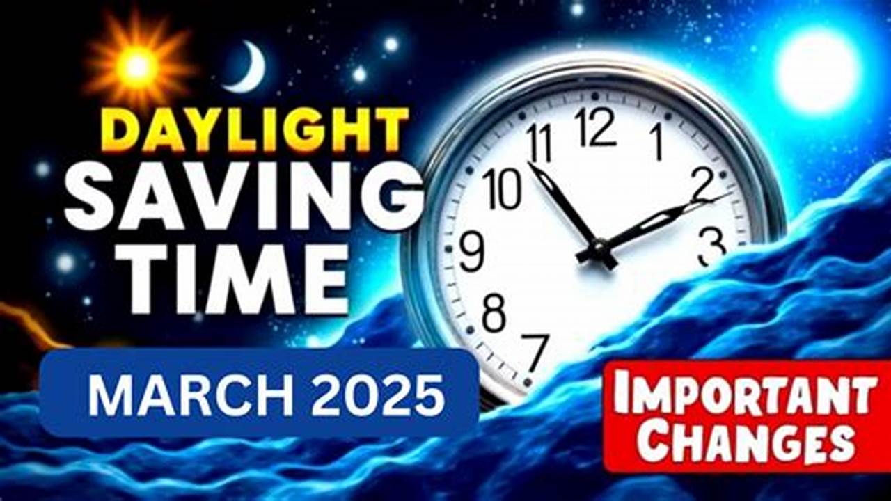 Time Change For 2025