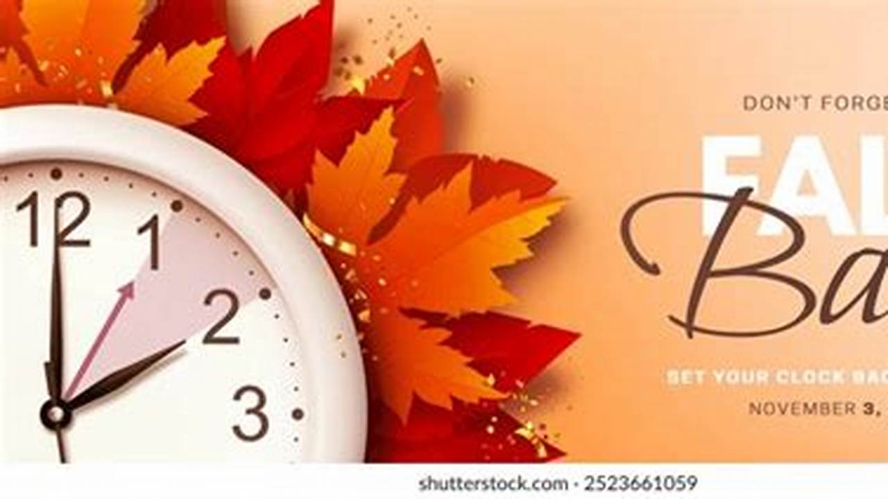 Time Fall Back 2024 Date