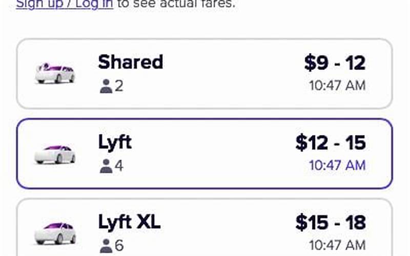 Time Of Day Pricing Lyft