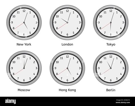 World Time Zones Map