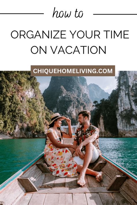 Time Management Vacation