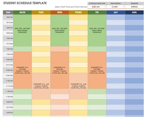 Schedule With Time Slots Printable Printable Calendar Template 2022