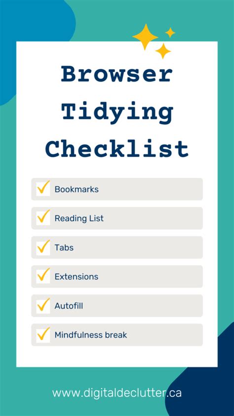 Time To Declutter Your Browser