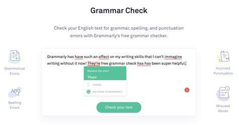 Time and Effort With Online Grammar Check