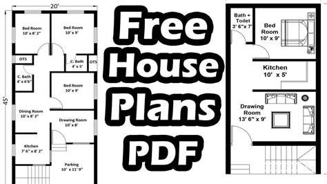 Time efficiency of free house plans PDF