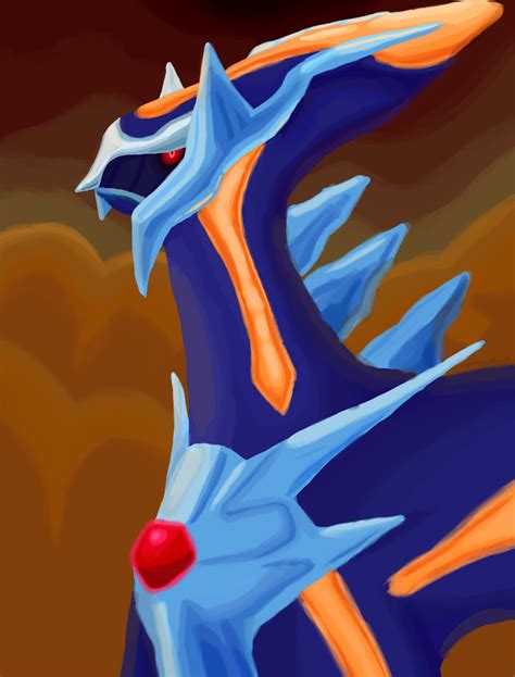 A powerful dragon manipulating time