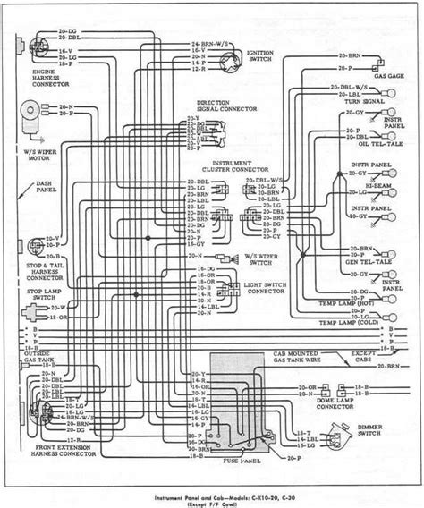 Time-Traveling 1980 C10 Controlhead Wiring Diagram