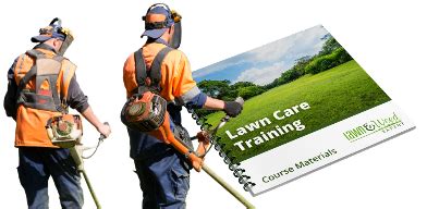 Time-saving with lawn care training videos