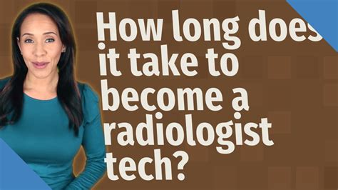 Timeframe To Become A Radiologist: How Long Does It Take?