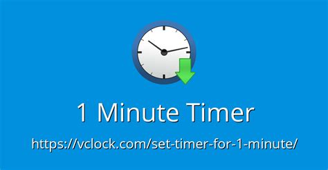 Boost Efficiency with our 1 Minute Timer - Get Things Done!