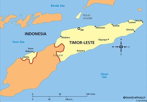 Timor Leste On World Map