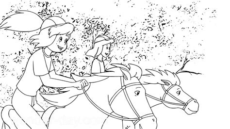 Tina Und Bibi Ausmalbilder