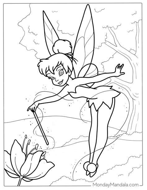 Tinker Bell Color Pages