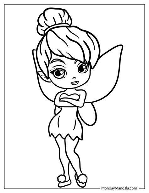 Tinkerbell Color Page