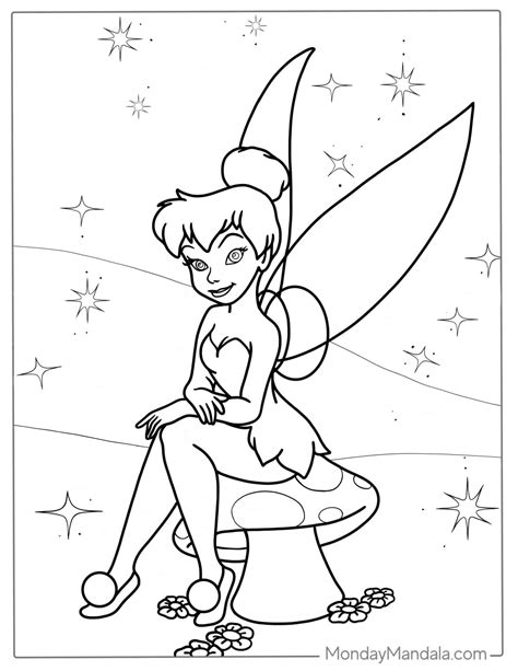 Tinkerbell Coloring Pages