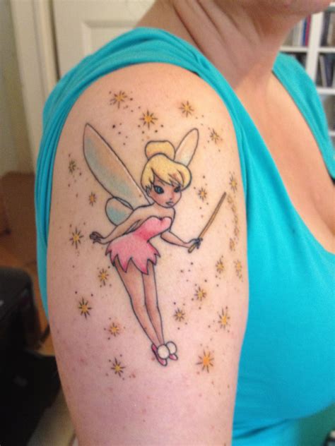 Finally got my tinkerbell tattoo. Thanks Aga at Grizzlys