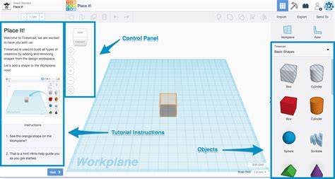 Tinkercad Interface