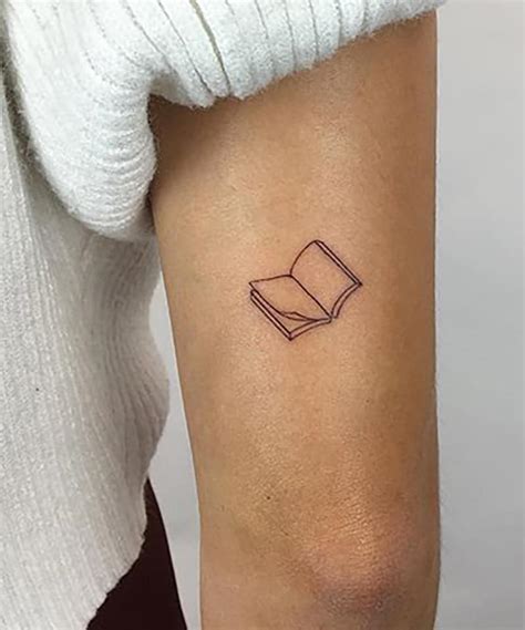 Tiny Book Tattoos