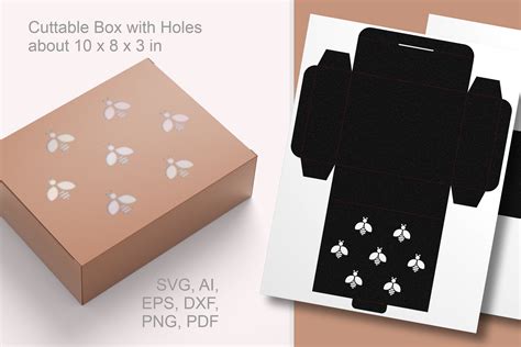 Download Tiny Cross Pattern Rectangular Favor Box